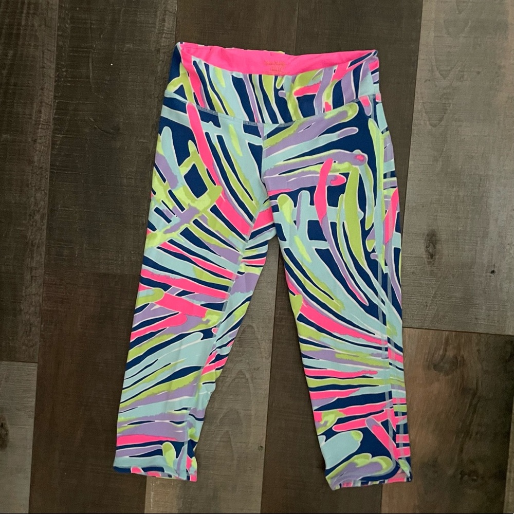 Lilly Pulitzer Luxletic Capri Leggings Medium
